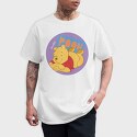 Cartoon Retro Winnie the Pooh 5, Tricou Barbati (Unisex)
