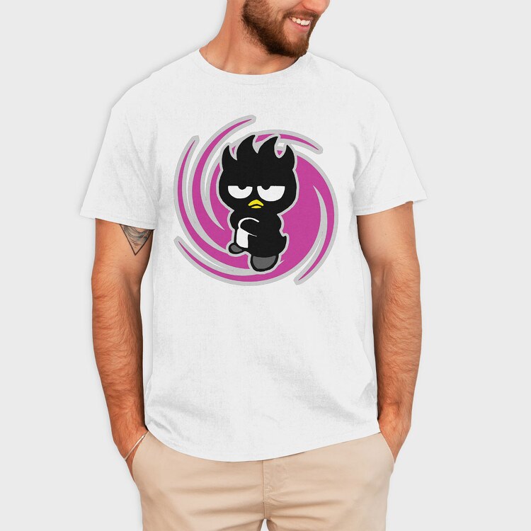Cartoon Retro Badtz Maru 3, Tricou Barbati (Unisex)
