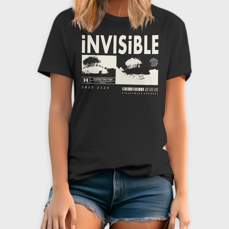 Invisible 1, Tricou Barbati (Unisex)