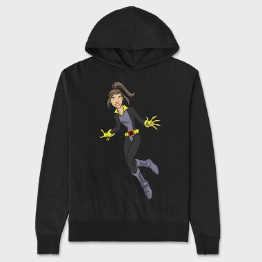 Cartoon Retro X Men 1, Hanorac Oversize Barbati (Unisex)
