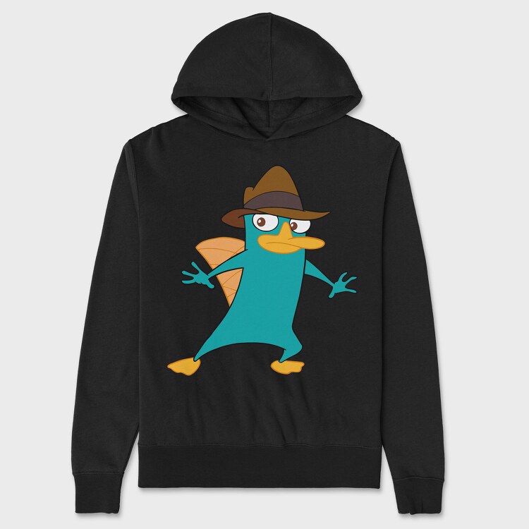 Phineas and Ferb 2, Hanorac Oversize Barbati (Unisex)