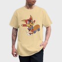 Cartoon Skate, Tricou Barbati (Unisex)