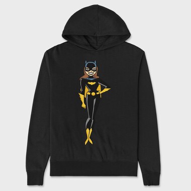Cartoon Retro Batman 6, Hanorac Oversize Barbati (Unisex)