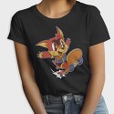 Cartoon Skate, Tricou Femei