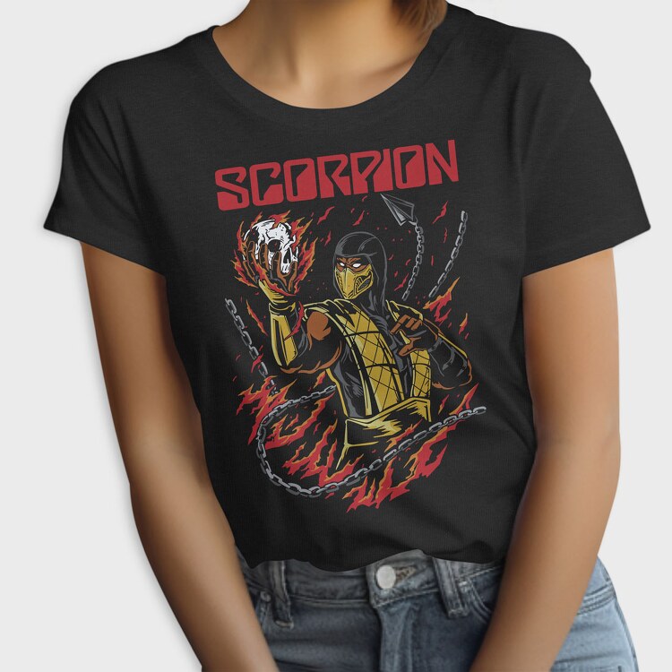 Scorpion Mortal Kombat, Tricou Femei