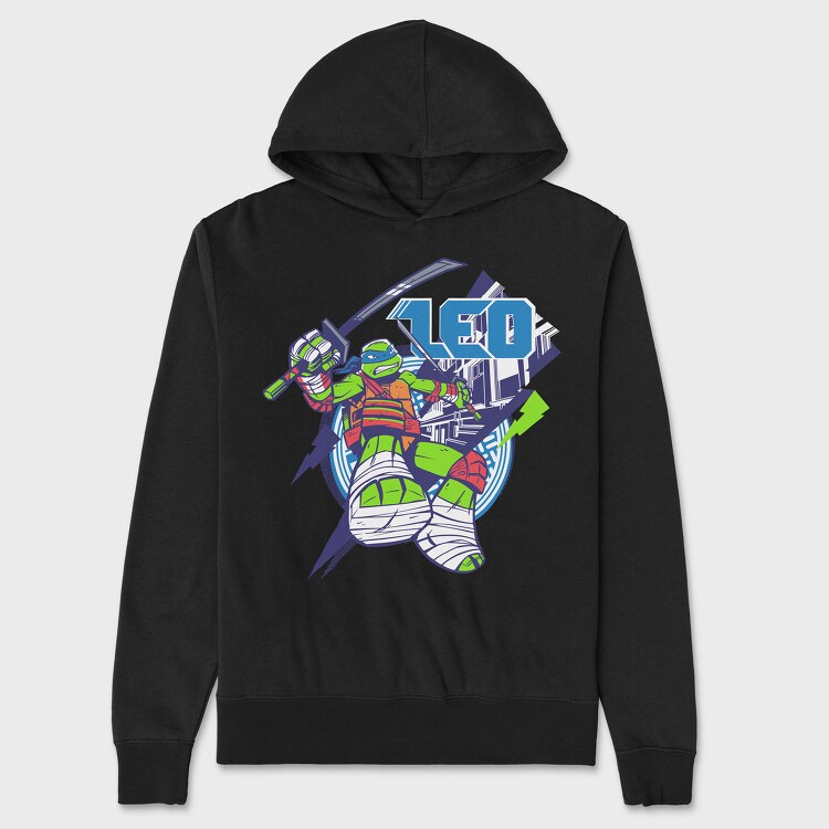 Teenage Mutant Ninja Turtles 1, Hanorac Oversize Barbati (Unisex)