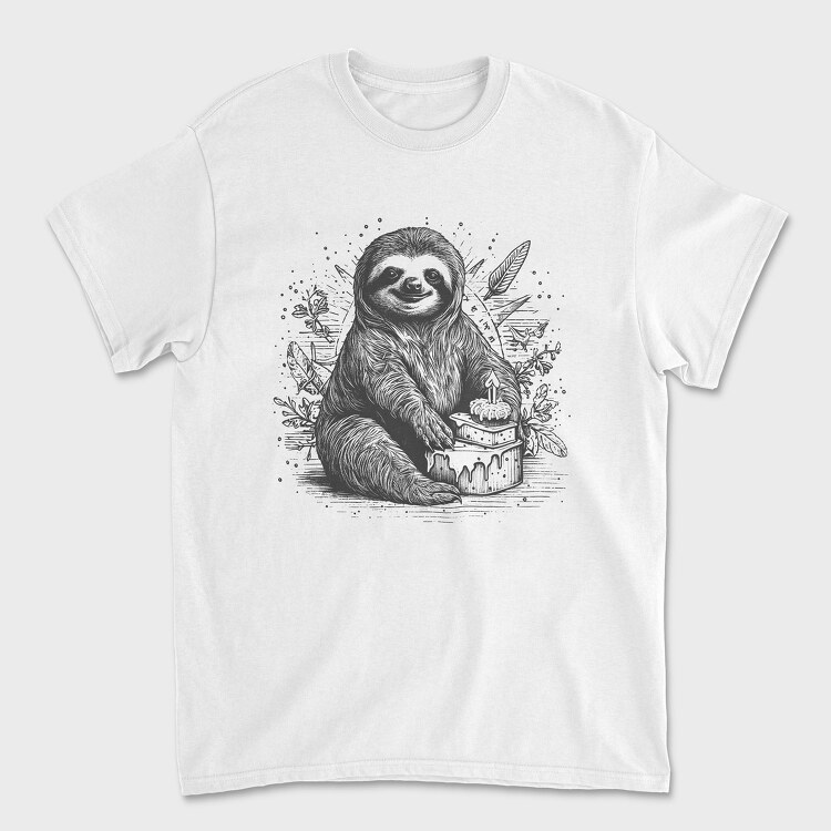 Birthday Sloth, Tricou Barbati (Unisex)
