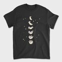 Cat Moon Phases, Tricou Barbati (Unisex)