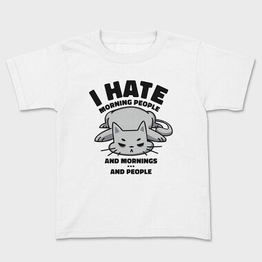 Cat Morning People, Tricou Copii