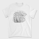Cat Shroom, Tricou Barbati (Unisex)
