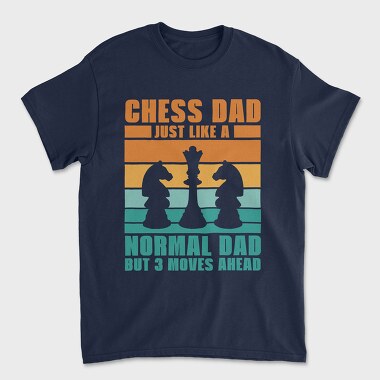 Chess Dad, Tricou Barbati (Unisex)
