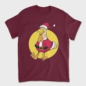 Chicken Santa, Tricou Barbati (Unisex)