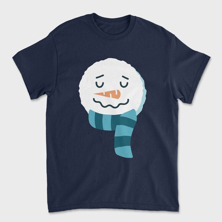 Christmas Snowman Faces 1, Tricou Barbati (Unisex)