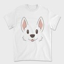 Corgi Face, Tricou Barbati (Unisex)