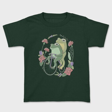 Cottagecore Frogs, Tricou Copii
