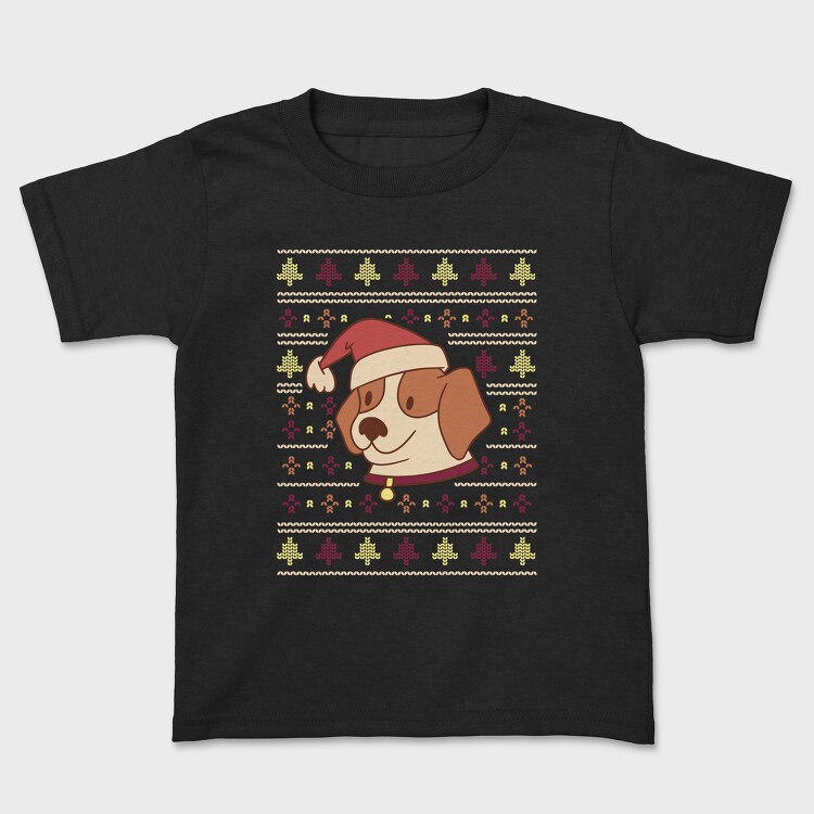 Cute Dog Ugly Sweater, Tricou Copii