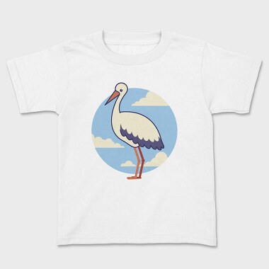 Cute Stork, Tricou Copii