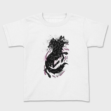 Dark Wolf Skull, Tricou Copii