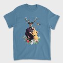 Deers Couple, Tricou Barbati (Unisex)