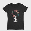 Dog Juggling Planets, Tricou Femei