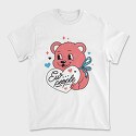 Ew People Pink Teddy, Tricou Barbati (Unisex)