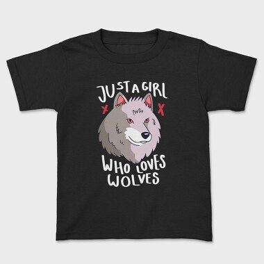 Girl Who Loves Wolves, Tricou Copii