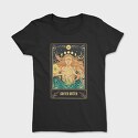Green Witch Tarot Card, Tricou Femei