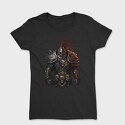 Grim Warrior Skull, Tricou Femei