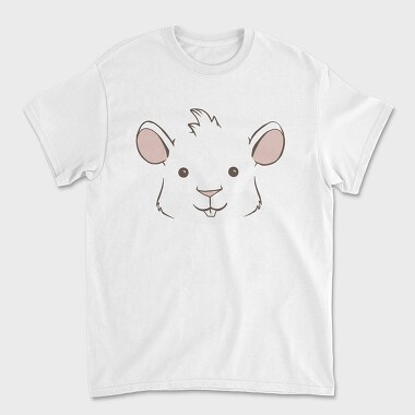 Guinea Pig Face, Tricou Barbati (Unisex)