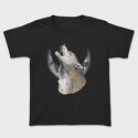 Halloween Howling Wolf, Tricou Copii