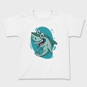 Happy Shark Cartoon, Tricou Copii