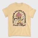 Ice Cream Solves Everything, Tricou Barbati (Unisex)