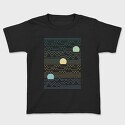 Lineart Sunset Landscape, Tricou Copii