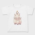 Llamas Christmas Tree, Tricou Copii