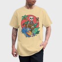 Surfing Skeleton, Tricou Barbati (Unisex)