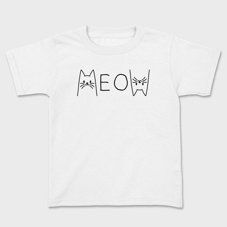 Meow Cats, Tricou Copii
