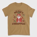 Meowy Christmas, Tricou Barbati (Unisex)