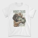Money Talks Skull, Tricou Barbati (Unisex)