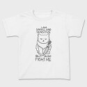 Small and Sensitive Cat, Tricou Copii