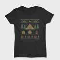 Ugly Sweater Camping, Tricou Femei