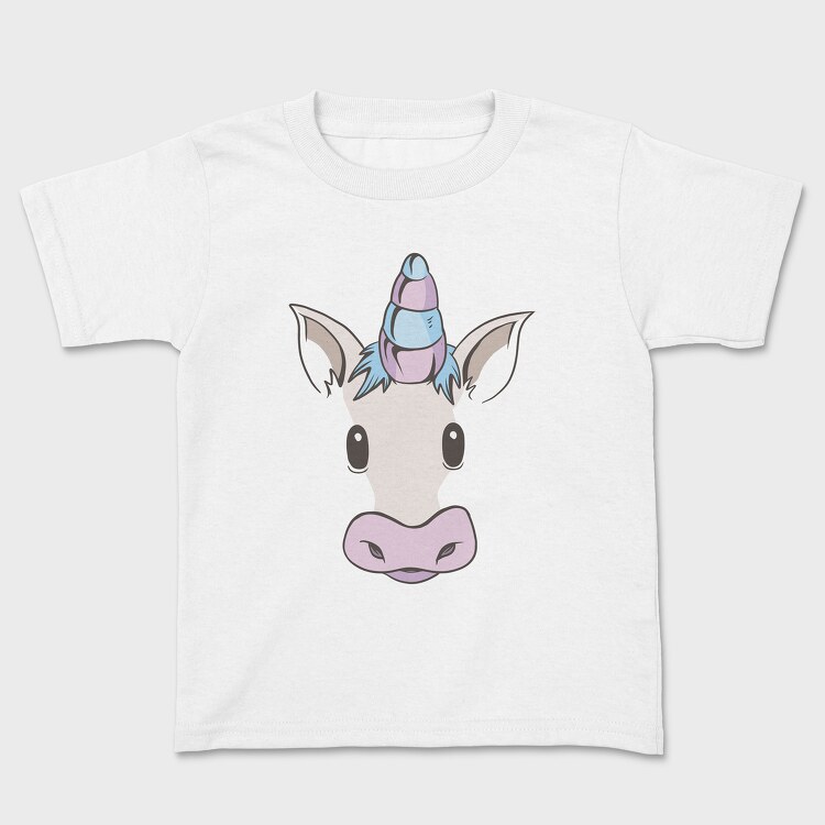 Unicorn Face, Tricou Copii