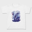 Watercolor Elephant, Tricou Copii