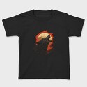 Wolf Howling Moon Red, Tricou Copii