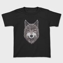 Wolf Portrait 1, Tricou Copii