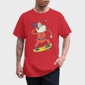 Skating Santa Juice, Tricou Barbati (Unisex)
