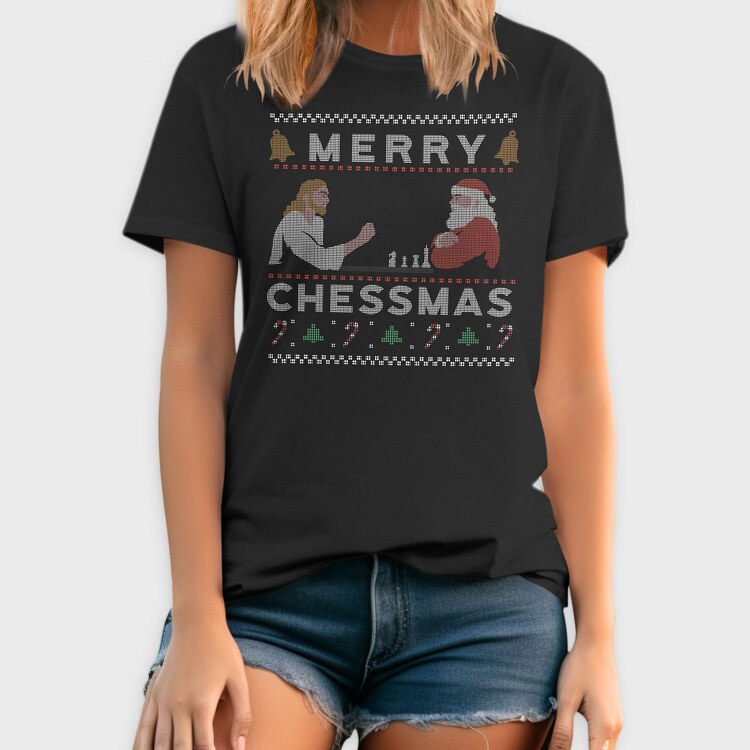 Merry Chessmas, Tricou Barbati (Unisex)