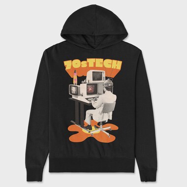 70 S Tech, Hanorac Oversize Barbati (Unisex)