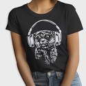 Headphones Meerkat, Tricou Femei