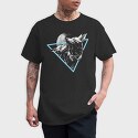 Dogs & Moon, Tricou Barbati (Unisex)
