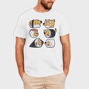 Dogs Sushi, Tricou Barbati (Unisex)